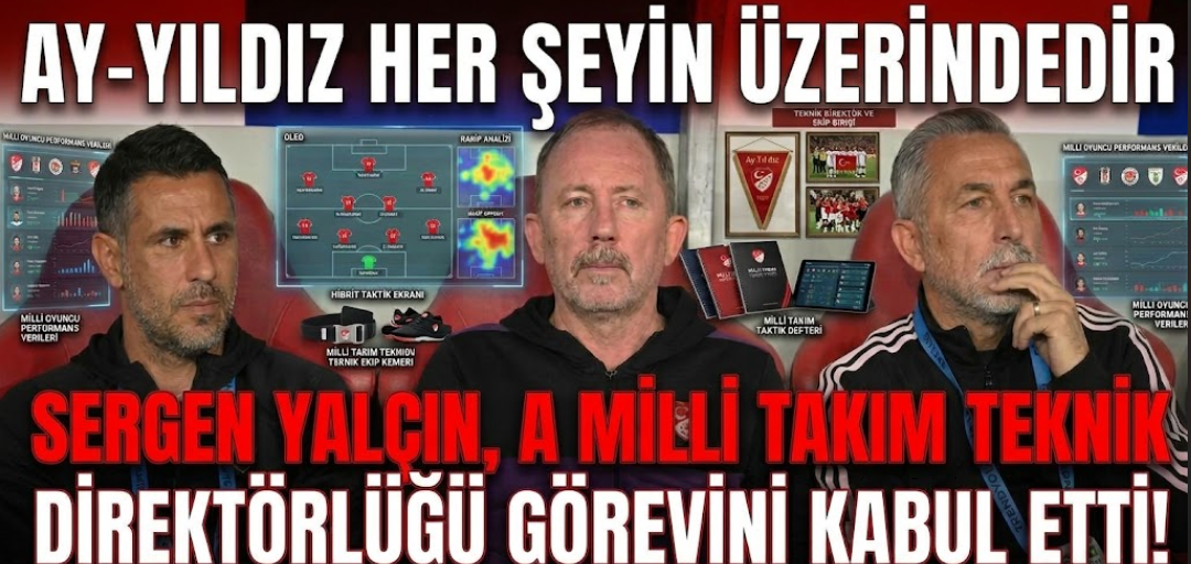 A Milli Takım'da Sergen Yalçın Dönemi Başlıyor...