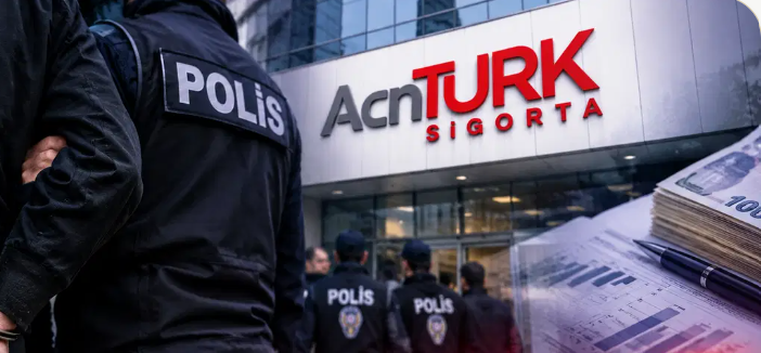 AcnTürk Sigorta'ya Dev Zimmet Operasyonu: 15 İlde 23 Gözaltı