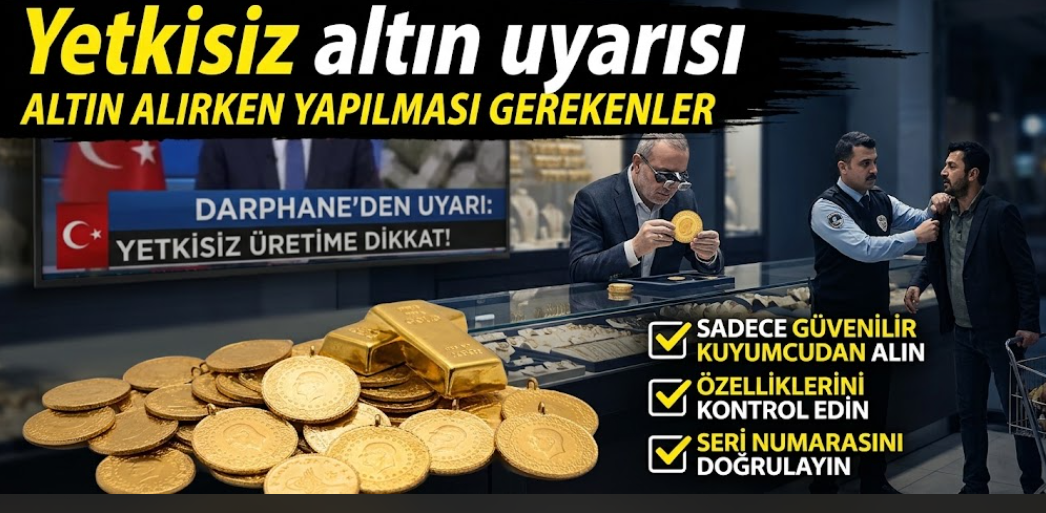 Altın Alacaklar Dikkat: Sahte ve Düşük Ayarlı Ürün Riski Yeniden Gündemde!
