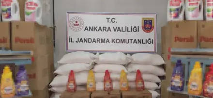 Ankara'da Sahte Şampuan ve Güneş Kremi Operasyonu...