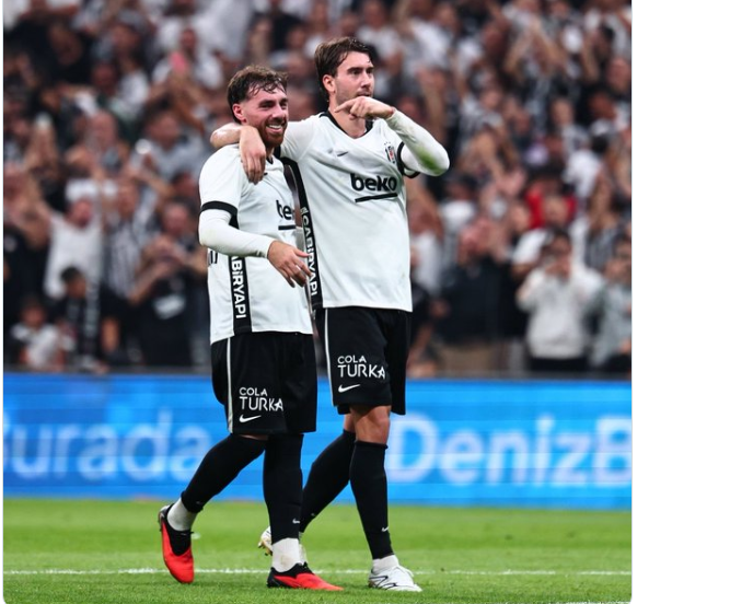 Beşiktaş’tan Gol Yağmuru, Çorum FK'yı 6-2 Devirdi!