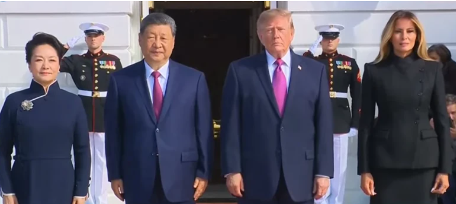  Beyaz Saray'da Görkemli Karşılama: Trump ile Şi Zirvesi Başladı!