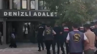 Denizli’de 6 Fabrikayı Soyan Çeteye Adliye Önünde Şok Tepki!