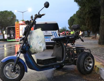 Denizli'de Feci Kaza: Elektrikli Bisikletten Düşen Sürücü Otobüsün Altında Kaldı