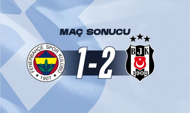 Dev Derbide Zafer Beşiktaş'ın: Fenerbahçe Evinde Yıkıldı, Derbiyi Siyah-Beyazlılar Kaptı!