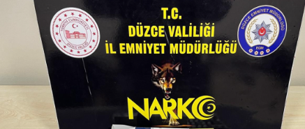 Düzce'de 22 milyon liralık uyuşturucu operasyonu...