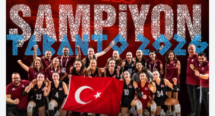 Filenin Sultanları Akdeniz Oyunlarında Altın Madalyayı aldı!