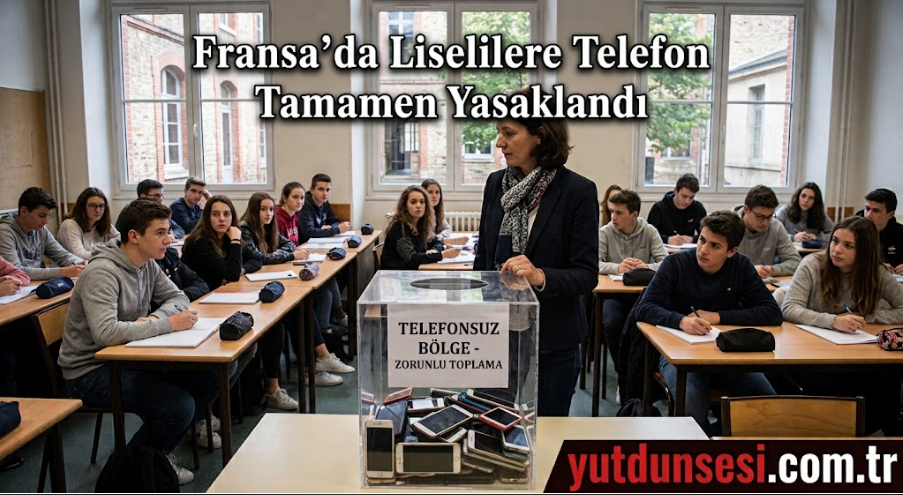 Fransa’da Liselilere Telefon Tamamen Yasaklandı