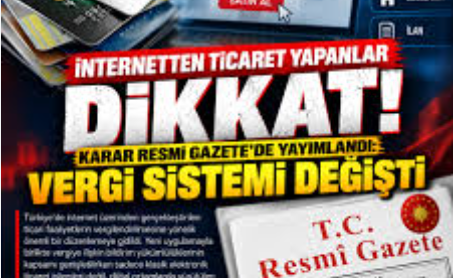  İnternetten Satış ve Kiralama Yapanlara Sıkı Vergi Takibi Başlıyor!