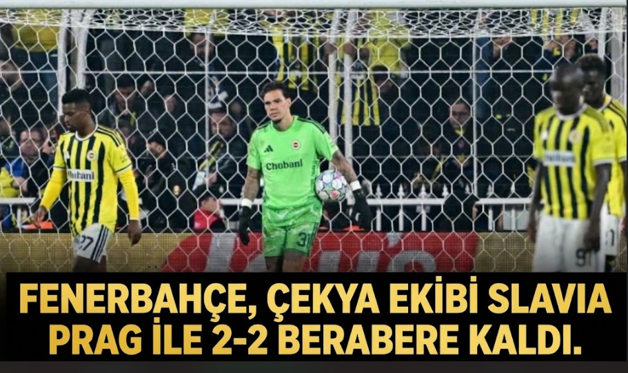 Kadıköy'de Gol Düellosu: Fenerbahçe Slavia Prag ile Yenişemedi!