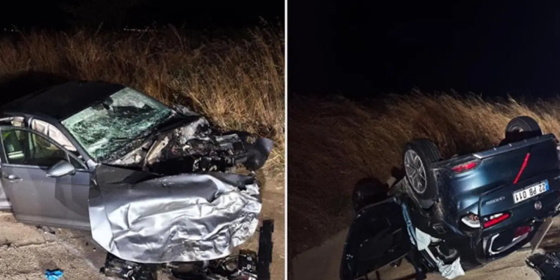 Keşan’da Feci Gece: Kavşak Savaş Alanına Döndü, 9 Yaralı!