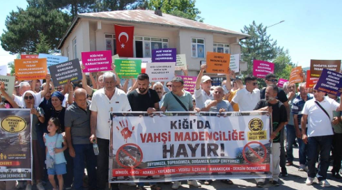 MERADA, ORMANDA MADEN İSTEMİYORUZ