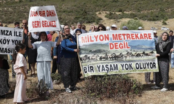 Murat Dağı'nda Maden İsyanı: 6 Köyün Sakinleri Su ve Tarım Alanları İçin Eylemde