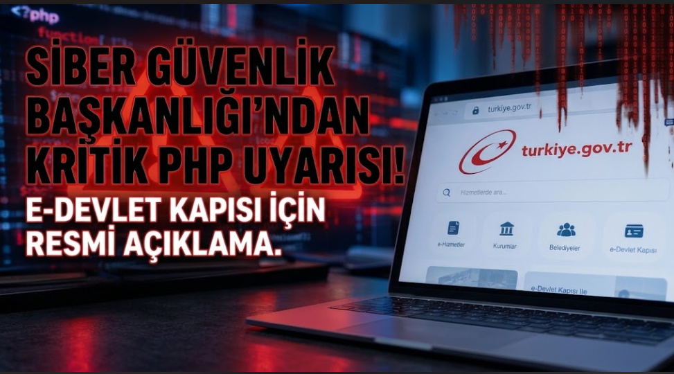 Siber Güvenlik Başkanlığı'ndan Kritik PHP Uyarısı! E-Devlet Kapısı İçin Resmi Açıklama