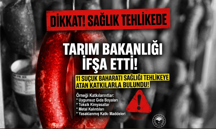 Tarım Bakanlığı Açıkladı: Sağlığı Tehlikeye Düşüren 11 Sucuk Baharatı İfşa Edildi!