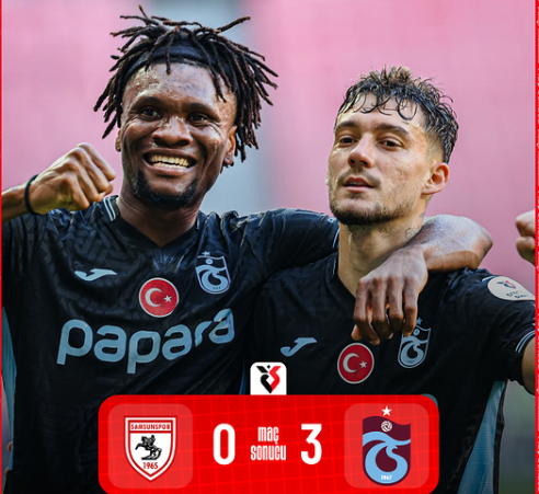 Trabzonspor Deplasmanda 3 Golle Güldü!