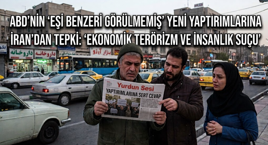 Trump 'Ekonomik Savaş' Başlattı, İran 'İnsanlık Suçu' Dedi!