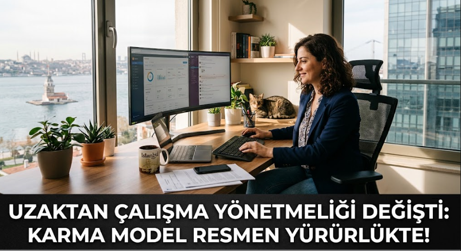 Uzaktan Çalışma Yönetmeliği Değişti: Karma Model Resmen Yürürlükte!