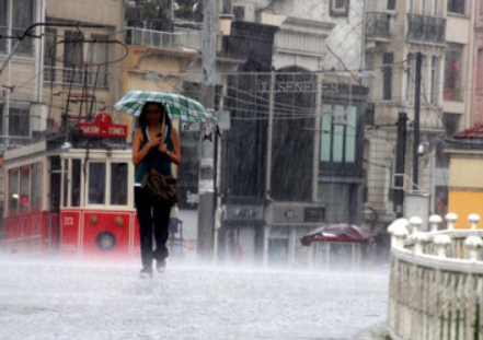 Meteoroloji'den 23 Eylül İçin Kuvvetli Yağış ve Rüzgar Uyarısı