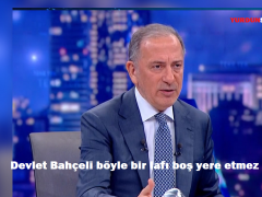 Fatih Altaylı: Devlet Bahçeli böyle bir lafı boş yere etmez