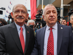 KILIÇDAROĞLU, ZAFER PARTİSİ GENEL BAŞKANI ÖZDAĞ İLE BİR ARAYA GELDİ