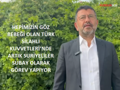 “TÜRK SİLAHLI KUVVETLERİ’NDE ARTIK SURİYELİLER SUBAY OLARAK GÖREV YAPIYOR”