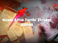 Gram Altın Tarihi Zirveyi Gördü