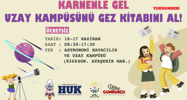 ÇİĞLİ BELEDİYESİ’NDEN ÖĞRENCİLERE; Astronomi, Havacılık ve Uzay Kampüsü Gezisi