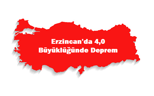 Erzincan’da 4,0 Büyüklüğünde Deprem