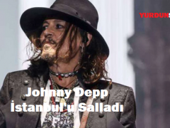 Johnny Depp İstanbul’u Salladı