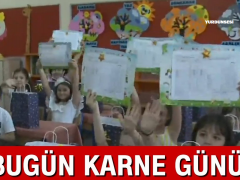 Bugün Öğrenciler Karne Alıyor