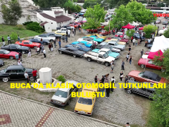 BUCA’DA KLASİK OTOMOBİL TUTKUNLARI BULUŞTU