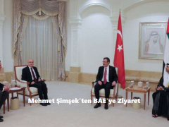 Mehmet Şimşek’ten BAE’ye Ziyaret