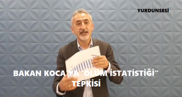 MUSTAFA ADIGÜZEL’DEN BAKAN KOCA’YA ‘ÖLÜM İSTATİSTİĞİ” TEPKİSİ