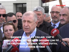 ÜMİT ÖZDAĞ: “AKŞENER’İN CHP İLE YOLLARI ‘CHP’Yİ SUÇLAYARAK’ BİTİRECEĞİM DEDİĞİNİ ÇOK İYİ HATIRLIYORUM. AKŞENER, SÖZÜNÜ TUTTU, SUÇLAYARAK BİTİRDİ”