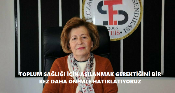 “TOPLUM SAĞLIĞI İÇİN AŞILANMAK GEREKTİĞİNİ BİR KEZ DAHA ÖNEMLE HATIRLATIYORUZ”