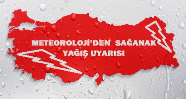 İstanbul için sağanak yağış uyarısı…