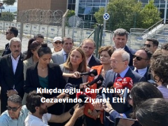 Kılıçdaroğlu, Can Atalay’ı cezaevinde ziyaret etti