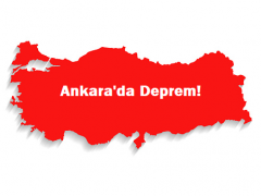 Ankara’da Deprem!