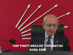 CHP PARTİ MECLİSİ TOPLANTISI SONA ERDİ