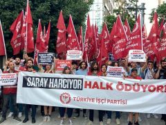 TİP, ZAMLARI İSTANBUL’DA PROTESTO ETTİ: “VERGİLER TABANA DEĞİL, TAVANA YAYILSIN”