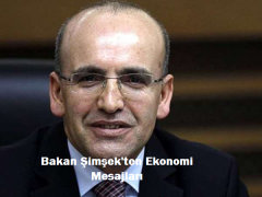 Bakan Şimşek’ten Ekonomi Mesajları