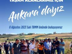 TARIM ARAZİLERİ VE ZEYTİNLİKLERİNİN KAMULAŞTIRMA KARARINA KARŞI SESLERİNİ DUYURMAK İÇİN YARIN ANKARA’YA GELİYOR