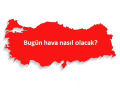 Bugün hava nasıl olacak?