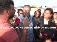 CHP HEYETİ HATAY’DA…KONTEYNERKENTTE YAŞAYAN DEPREMZEDELER: “BİZ AÇIZ, AÇ. AÇ NE DEMEK BİLİYOR MUSUN?