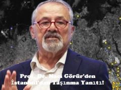 Prof. Dr. Naci Görür’den İstanbul’dan Taşınma Yanıtı!