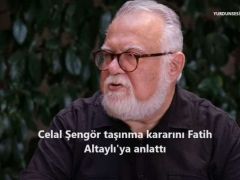 Celal Şengör taşınma kararını Fatih Altaylı’ya anlattı
