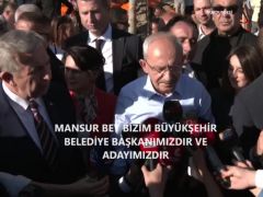 “MANSUR BEY BİZİM BÜYÜKŞEHİR BELEDİYE BAŞKANIMIZDIR VE ADAYIMIZDIR”