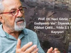 Prof. Dr. Naci Görür, “Çok Endişemiz Var” Diyerek O Faya Dikkat Çekti… Yılda 2,5 Santim Kayıyor!