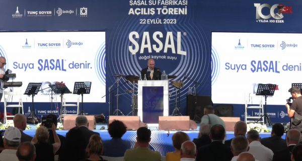 İZMİR’DE 11 YILDIR ATIL OLAN ŞAŞAL SU FABRİKASI HİZMETE AÇILDI